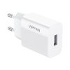 Vipfan E01 USB-A Hálózati töltő - Fehér (12W)