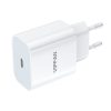 Vipfan E04 USB-C Hálózati töltő - Fehér (5V / 3A)