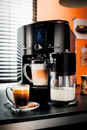 Krups EA829810 Latt'Espress automata eszpresszó kávéfőző, fekete