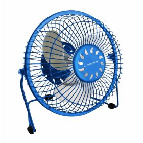 Esperanza Yugo asztali USB ventilátor, 6 col, kék
