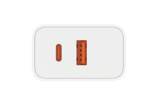 Jellico EC02 Hálózati Adapter USB + Type-C PD120W QC3 gyorstöltéssel - fehér