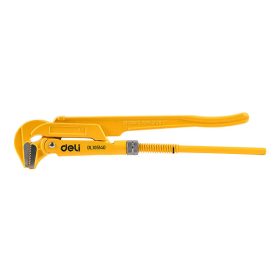 Deli Tools EDL105140 Svéd csőkulcs, sárga 1"