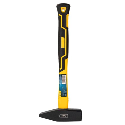 Deli Tools EDL442005 Lakatos kalapács üvegszálas nyéllel - 0,500 g, sárga