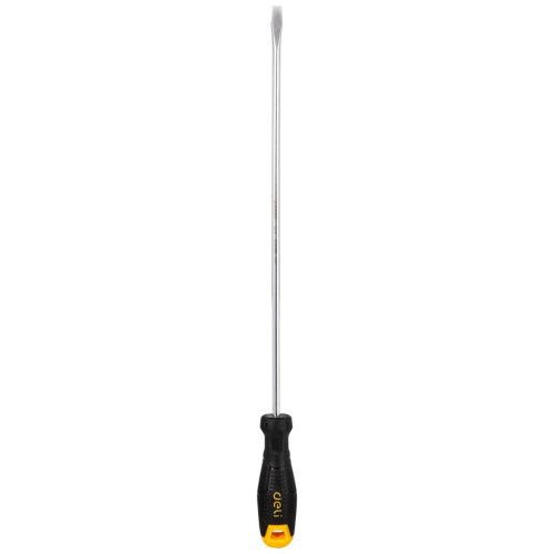 Deli Tools EDL6263001 hornyos csavarhúzó 6x300mm, fekete