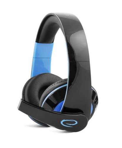 Esperanza Condor mikrofonos gamer fejhallgató, sztereó, kék