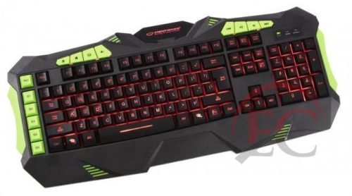 Esperanza EGK504 Kestrel Multimédiás Vezetékes USB Gaming Billentyűzet
