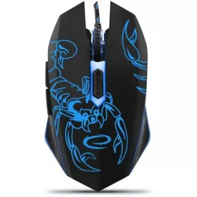   ESPERANZA VEZETÉKES EGÉR JÁTÉKOSOKNAK 6D OPT. USB MX203 SCORPIO