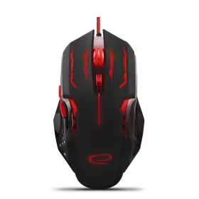   Esperanza MX403 Apache 6D USB vezetékes optikai Gamer egér, piros