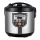 Esperanza Mate Steam multifunkciós fozoedény, 860 W,fekete-ezüst