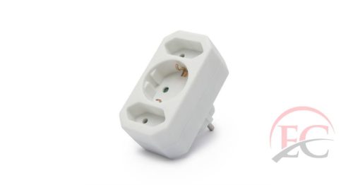 Well ELAD-2EU1SH-WL Euro elosztó 2-es+1-es földelt elosztó