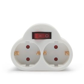   Well ELAD-2SH-SW-WL 2 -es fali elosztó világító kapcsolóval