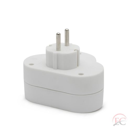 Well ELAD-2SH-SW-WL 2 -es fali elosztó világító kapcsolóval