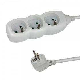 Esperanza hosszabbító 3 aljzat 1,5m fehér