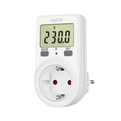 Logilink Energiaköltségmérő, fehér