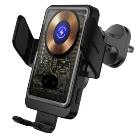   Energizer ECA008 autós okostelefon tartó vezeték nélküli (QI) gyors (15W)töltési funkcióval