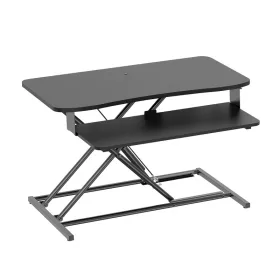   Logilink Ülő/álló asztali átalakító billentyűzet tálcával, 15 kg-ig, állítható, fekete (EO0053)