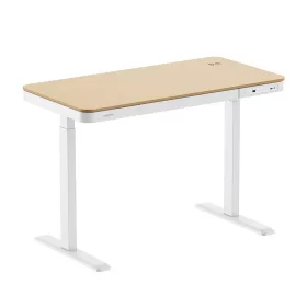   Logilink Elektromosan állítható magasságú asztal, vezeték nélküli töltés, 2x USB port (EO0055W)