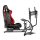 Logilink Racing-Simulatior Cockpit monitortartóval 32 50", fekete