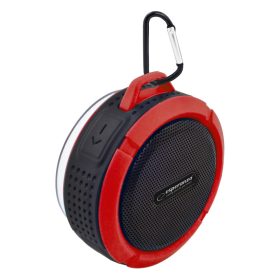 ESPERANZA COUNTRY BLUETOOTH SPEAKER BLACK-RED