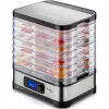 Vigan ESP3 aszaló gép, 400W, 8 db 32 cm-es tálca és fedő, inox