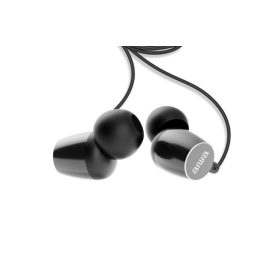   Aiwa ESTM-20BK  dinamikus vezetékes fülhallgató mély basszussal és kristálytiszta hangzással, fekete színben