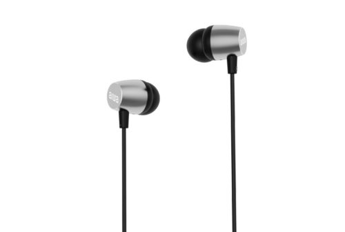 Aiwa ESTM-20SL dinamikus vezetékes fülhallgató mély basszussal és kristálytiszta hangzással, ezüst színben