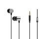 Aiwa ESTM-20SL dinamikus vezetékes fülhallgató mély basszussal és kristálytiszta hangzással, ezüst színben