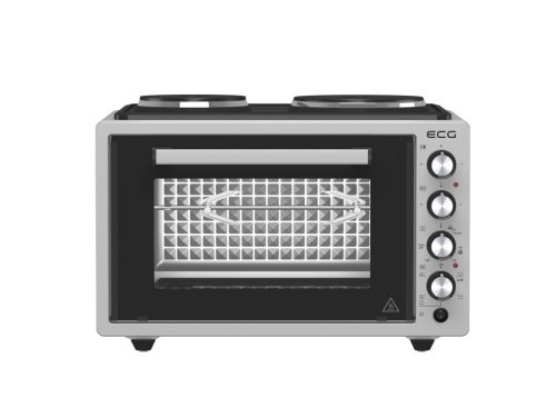 ECG ETH 3701G Minisütő főzőlapokkal, 37L szürke-inox