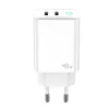 Jellico EU19 Hálózati töltő 40W 2 x USB-C, fehér