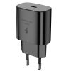Jellico EU25 Hálózati gyorstöltő 25W USB-C, + USB-C-USB-C kábel, Fehér