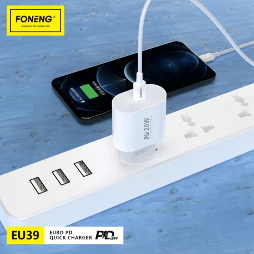 Foneng EU39 USB-C Hálózati töltő (20W)