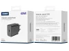 JELLICO fali töltő EU45 GaN PD 45W 1xUSB-C, Fekete