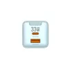 JELLICO fali töltő EU55BL GaN PD 33W 1xUSB-C + 1xUSB QC3.0, kék