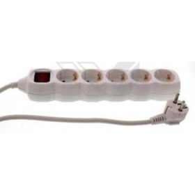   Well EXTS-5S5M-SW/02-WL HK5-5m Öt férőhelyes földelt kapcsolós elosztó.