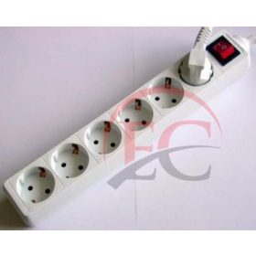   Well EXTS-6S3M-SW-WL HK6-3m Hat férőhelyes földelt kapcsolós elosztó.