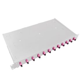   Logilink Optikai kábel elosztó, 19" (ODF) SC-SX 12 P (F12SS4G)