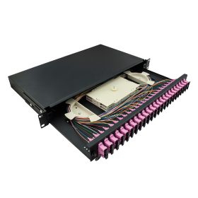   Logilink Optikai kábel elosztó, 19" (ODF) SC-DX 24 P (F24SD4B)