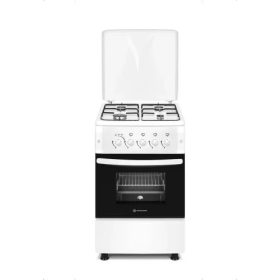   NOVACOOK PB-gáz üzemű gáztűzhely 4 égős 50x60 fehér (F5S40G2W LPG)