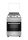Novacook F6B40EF INOX kombinált tűzhely inox 57 x 58 cm