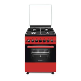 Novacook F6B40EF R meggypiros kombinált tűzhely 57 x 58 cm