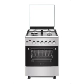   Novacook F6TS40E6-HI Exclusive Line 60 inox kombinált tűzhely 60 x 60 cm