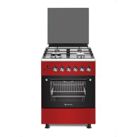   Novacook F6TS40EG-R Exclusive Line 60 meggypiros kombinált tűzhely 60 x 60 cm