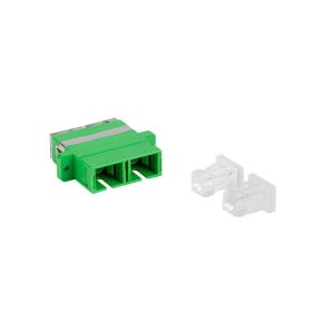   LANBERG SZÁLOPTIKAI ADAPTER SM SC/APC DUPLEX ÁTLÁTSZÓ SAPKA