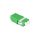 Logilink Fiber Adapter LC Duplex, 12 db, karima nélkül, zöld