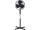 Well FAN-STAND-FREEZE-WL álló ventilátor fekete, 43 cm, 45W