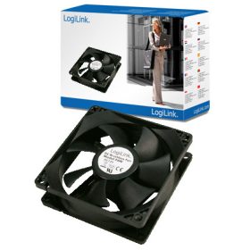 LogiLink Ventilátor 120x120 fekete (FAN103)