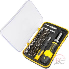   Fieldmann FDS-1005-65R 65-darabos bitkészlet csavarhúzókkal