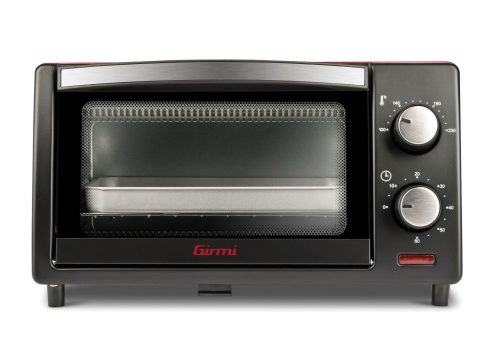 Girmi FE10 Kompakt méretű elektromos sütő, főzéshez, sütéshez, melegítéshez, 800W, 10 literes, 60 perces időzítővel
