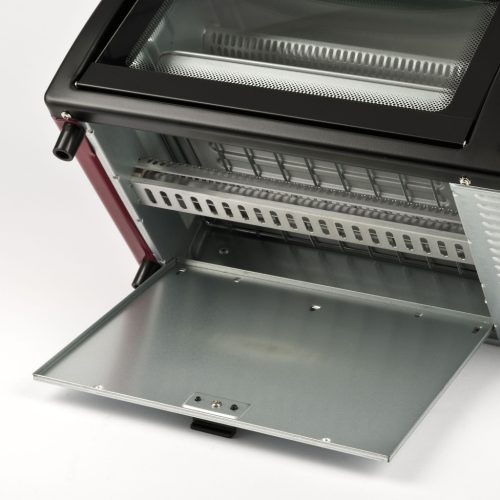 Girmi FE10 Kompakt méretű elektromos sütő, főzéshez, sütéshez, melegítéshez, 800W, 10 literes, 60 perces időzítővel