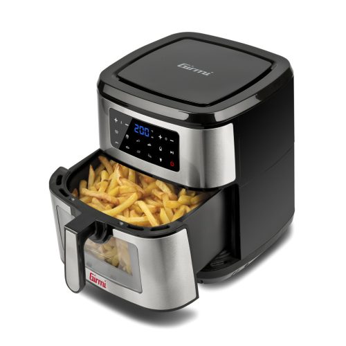 Girmi FG89 Ecofrit XXL Forrólevegős sütő 9,2 literes űrtartalommal, 60 perces időzítővel, sok extra szolgáltatással